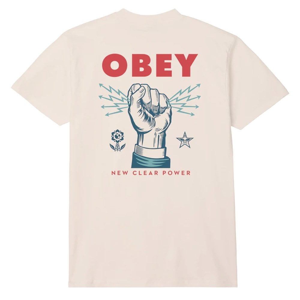 New Clear Power T-Shirt - Cream
