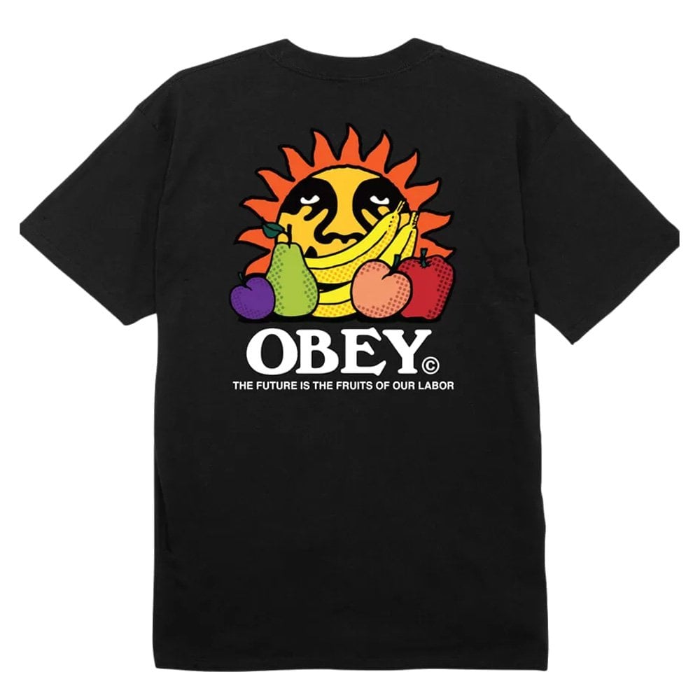 The Future Is The Fruits Of Our Labor T-Shirt - Black