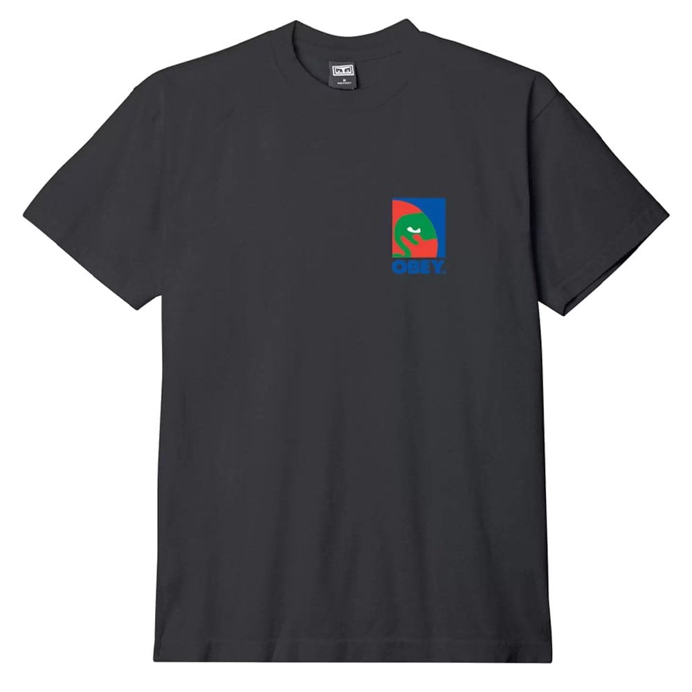Circular Icon Heavyweight T-Shirt - Jet Black
