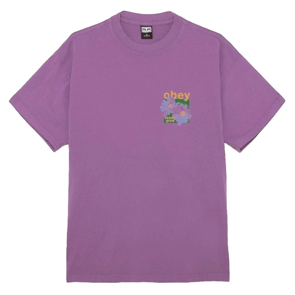 Seeds Grow Heavyweight T-Shirt - Dewberry