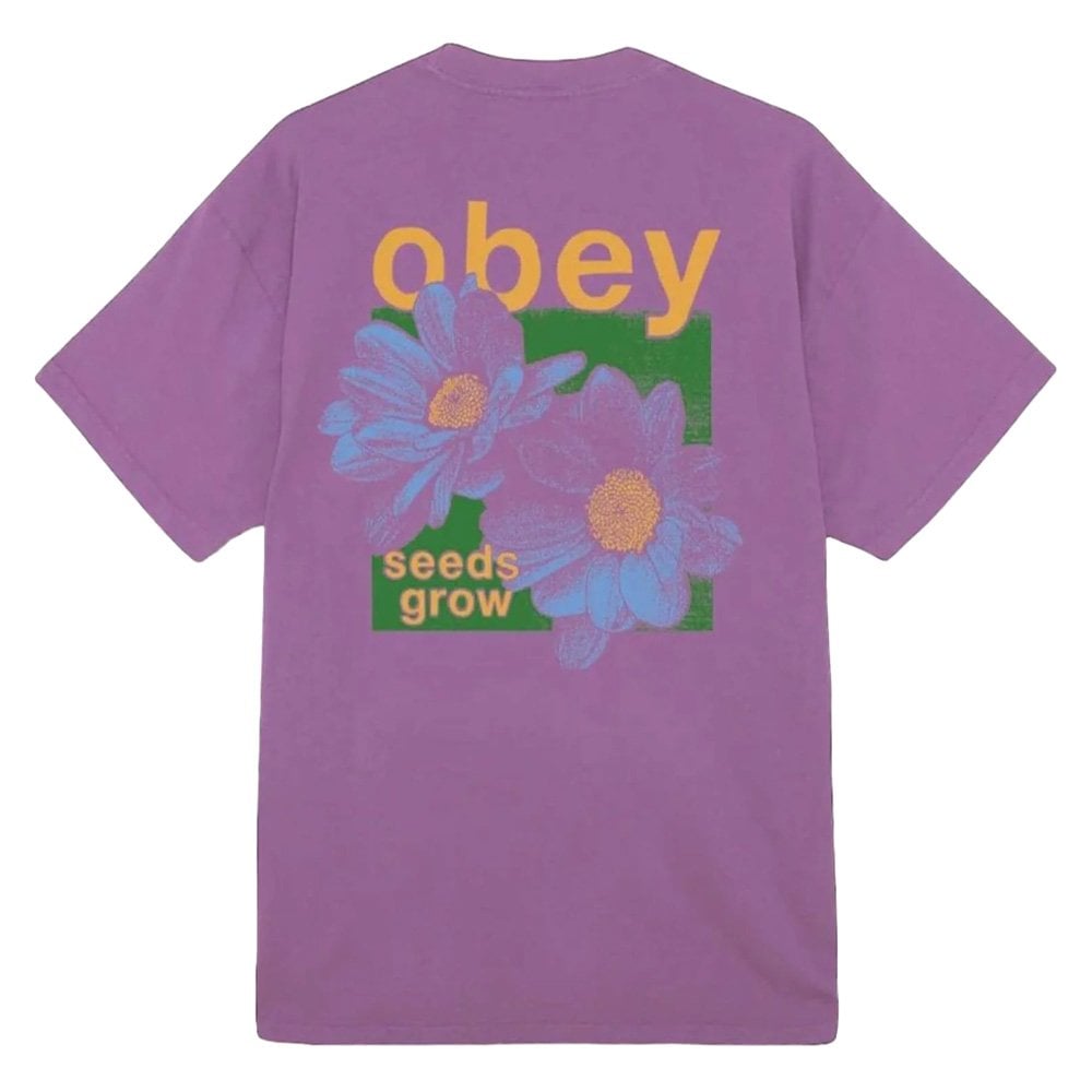 Seeds Grow Heavyweight T-Shirt - Dewberry