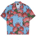 Kiku Short Sleeve Shirt - Blue/Red