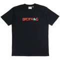 Logo Print T-Shirt  - Black