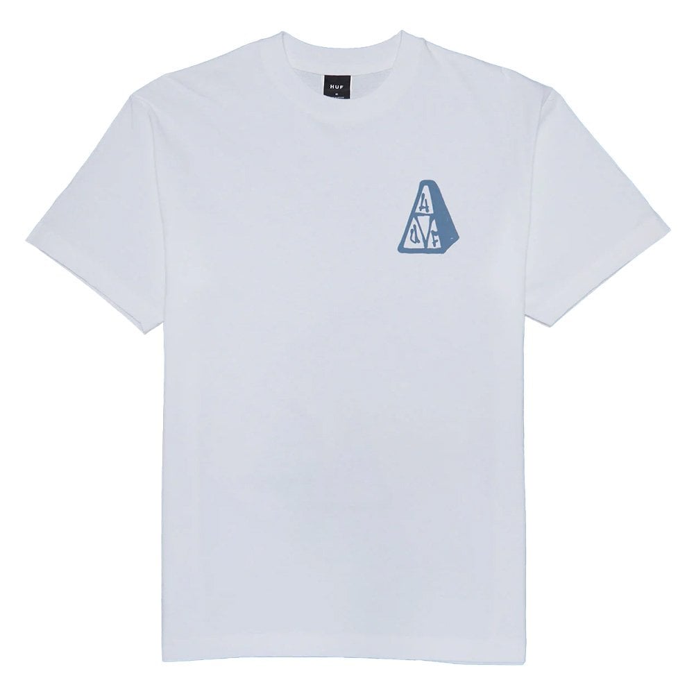 Triple Triangle Hallows T-Shirt - White