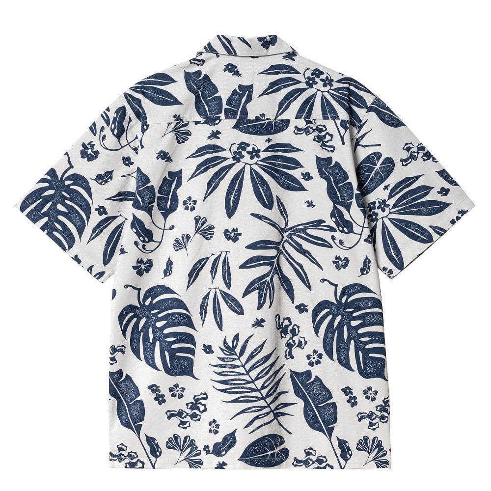 Woodblock Shirt - Sonic Silver
