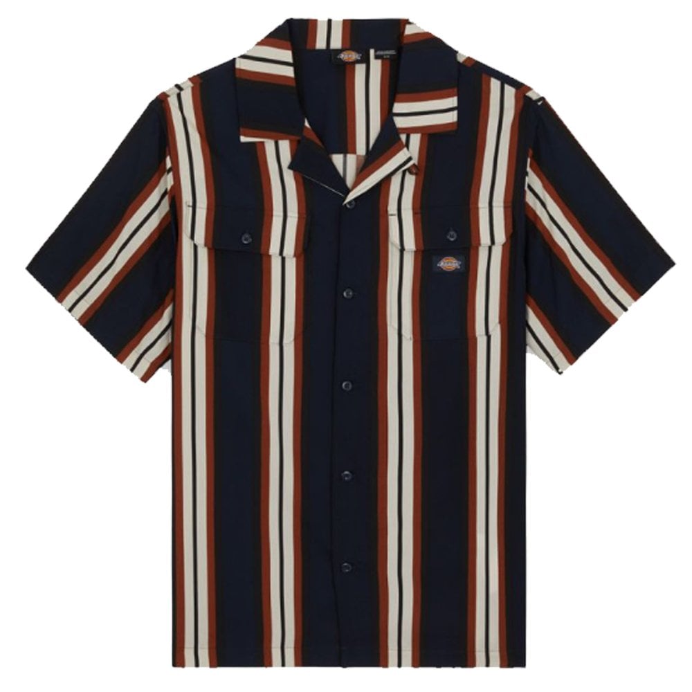 Forest Short Sleeve Shirt - Dark Navy