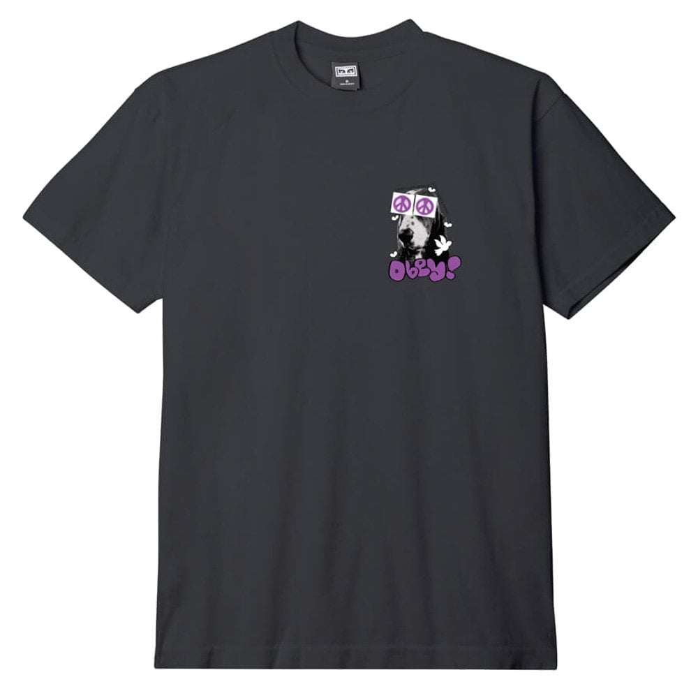 Peace Eyes T-Shirt - Vintage Blk