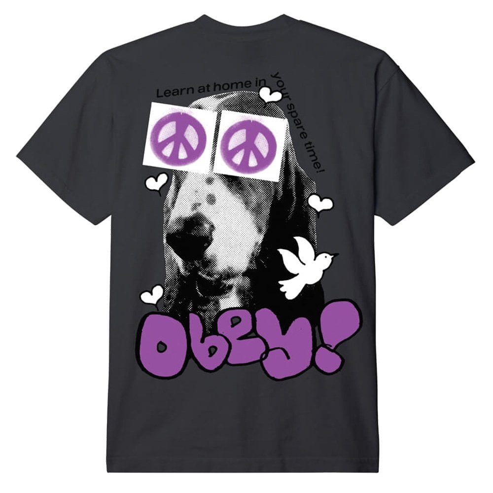 Peace Eyes T-Shirt - Vintage Blk