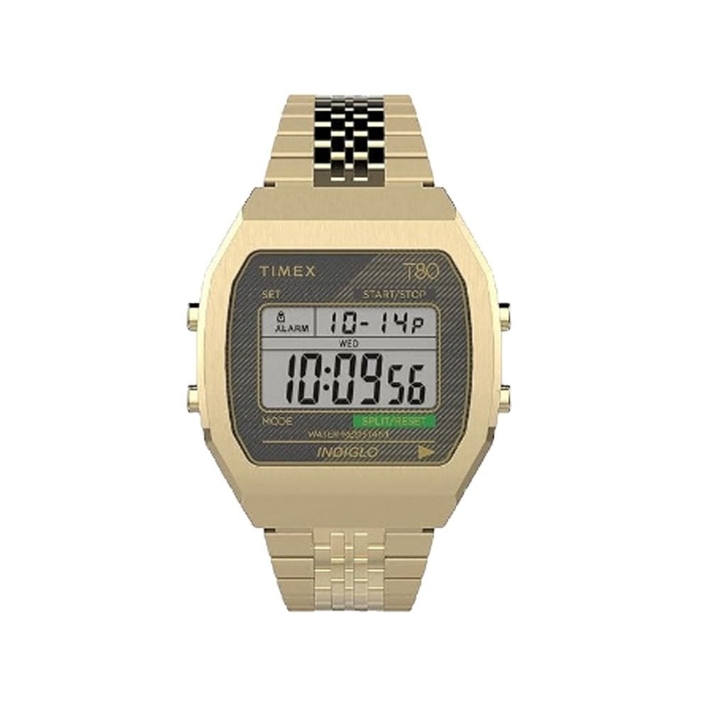 T80 Steel 36mm Stainless Steel Bracelet Watch - Gold/Black