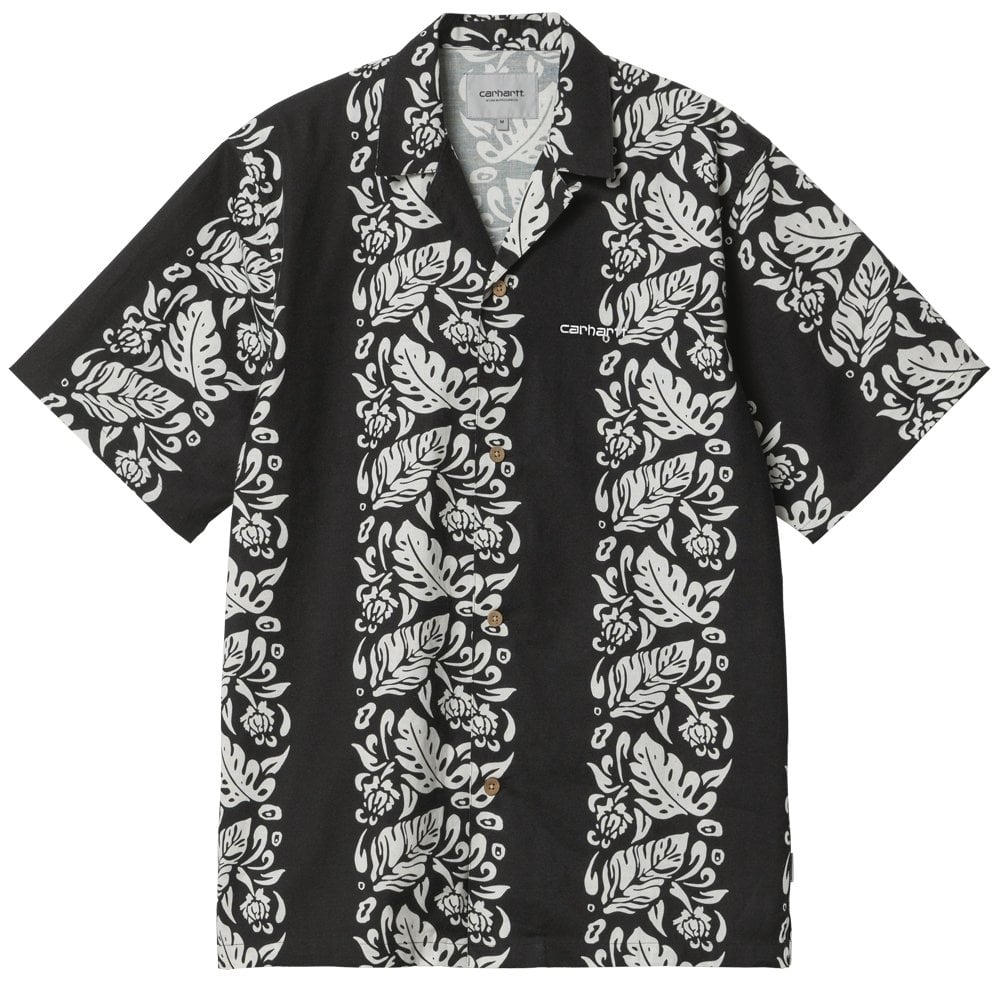 Floral Shirt - Black/Wax