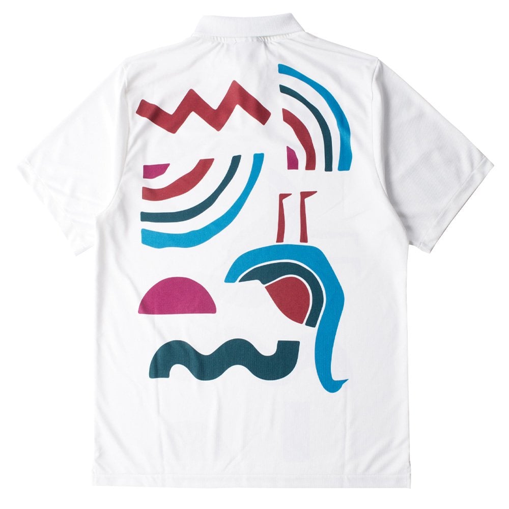 Tennis Anyone? Polo Shirt - White