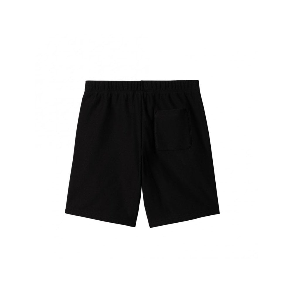 American Script Sweat Short - Black
