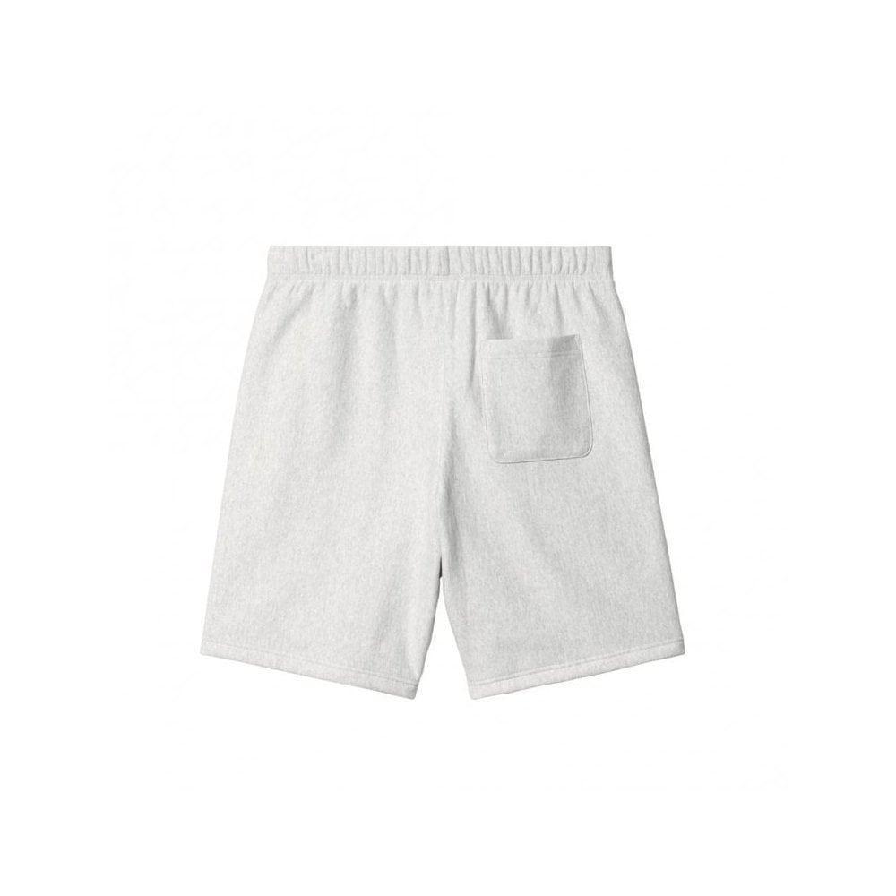 American Script Sweat Short - Ash Heather