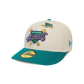LA Angels MLB Pin Low Profile 59FIFTY Fitted Cap - Cream/Teal