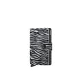 Mini Wallet Zebra - Light Grey