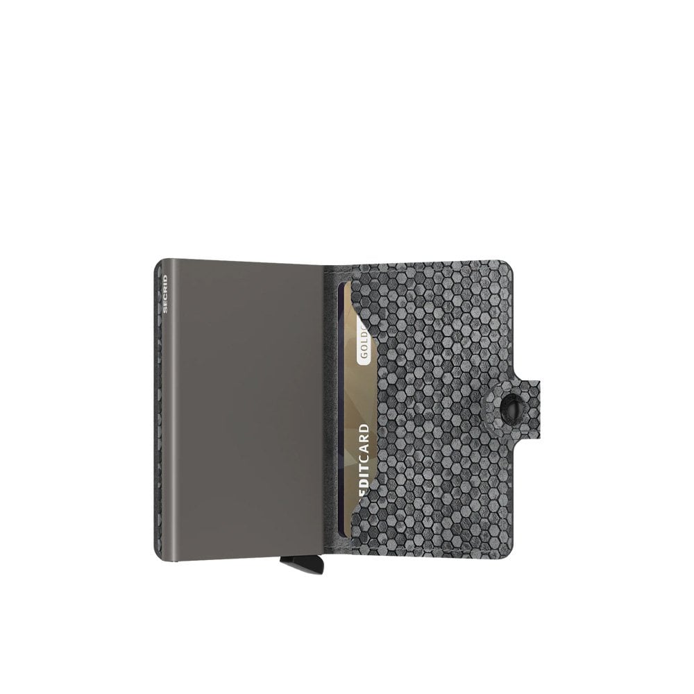 Mini Wallet Hexagon - Grey