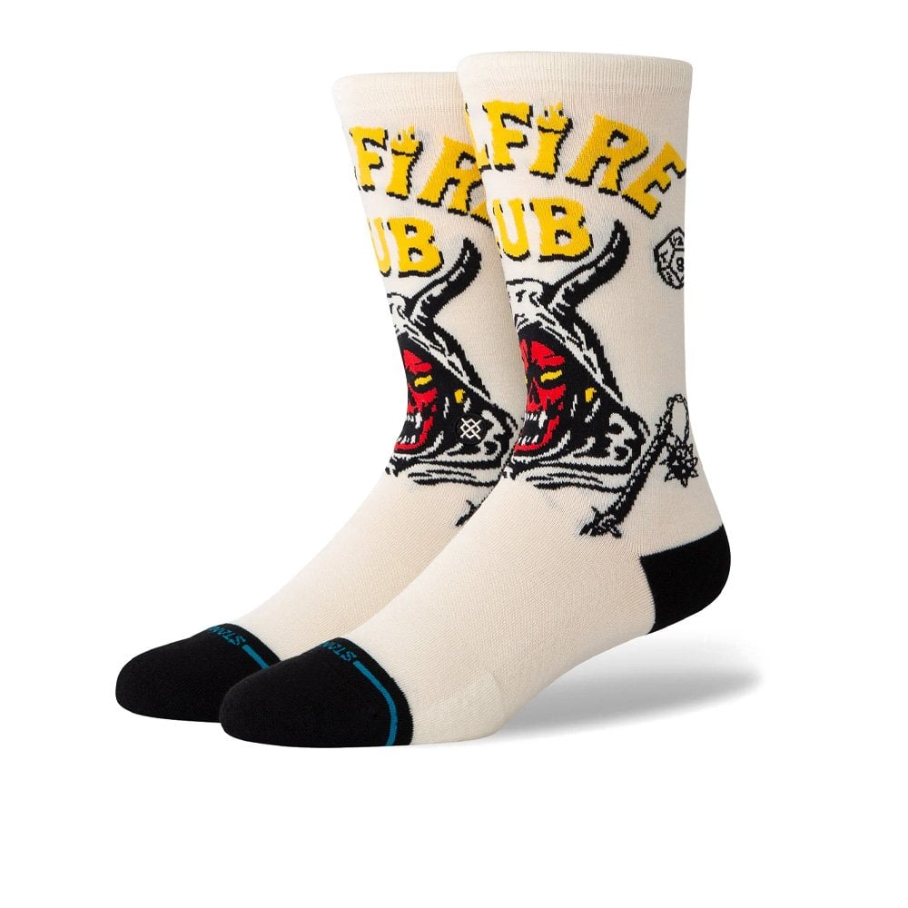 Hellfire Socks - Vintage Wht