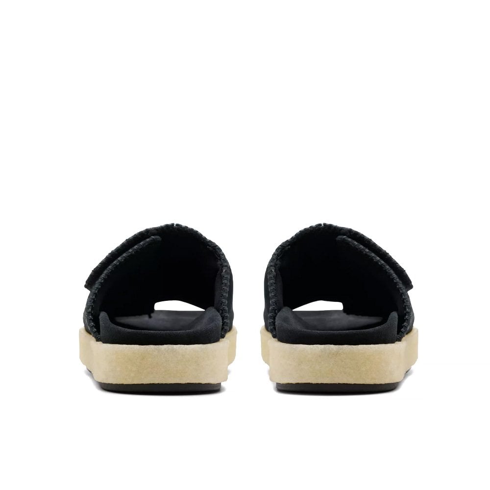 Overleigh Slide - Black Suede