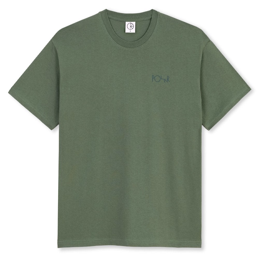 Stroke Logo T-Shirt - Jade Green
