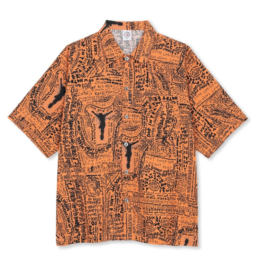 Exist Bowling Shirt - Orange