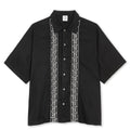 Double P Bowling Shirt - Black/White