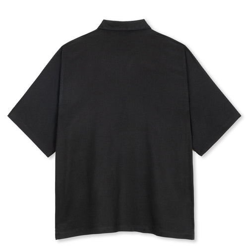 Double P Bowling Shirt - Black/White