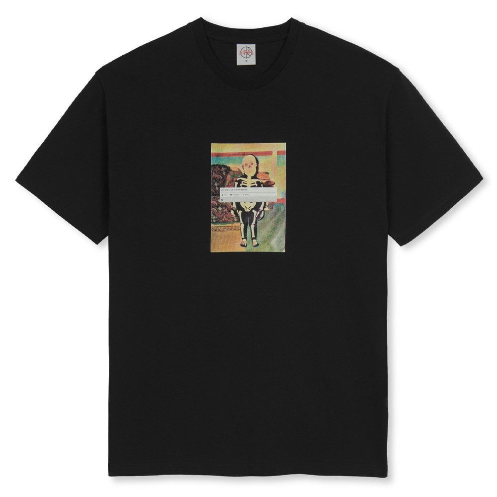 Skeleton Kid T-Shirt - Black