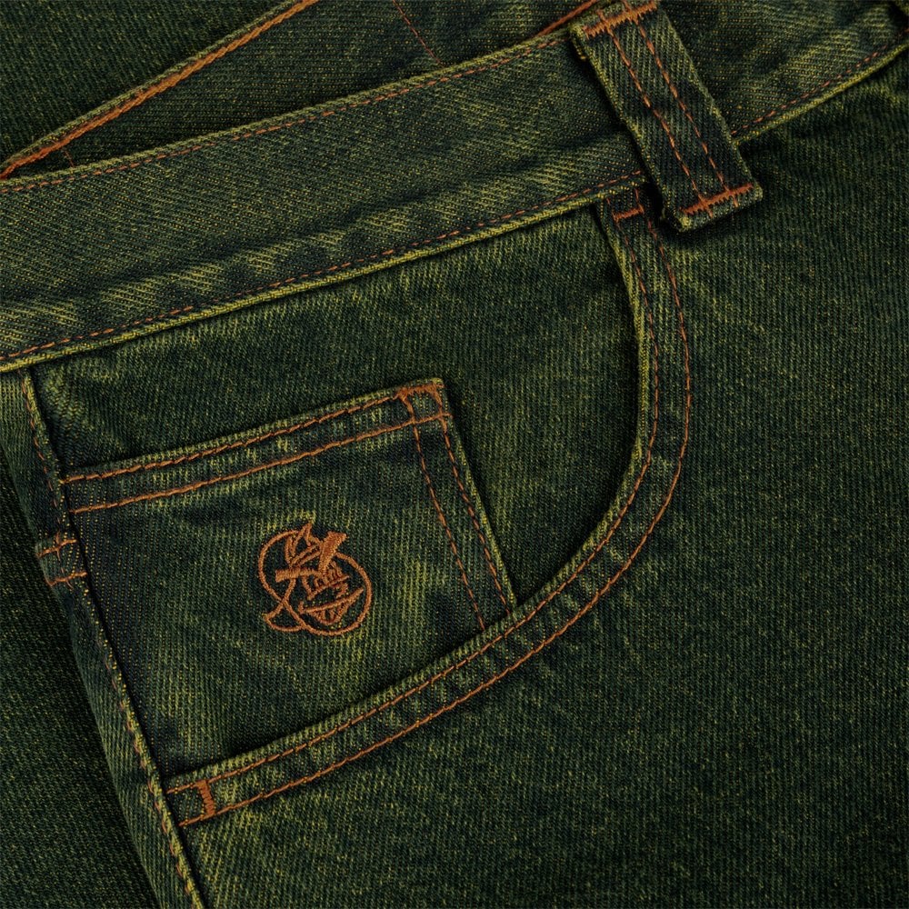 93! Denim - Chartrse/Blu
