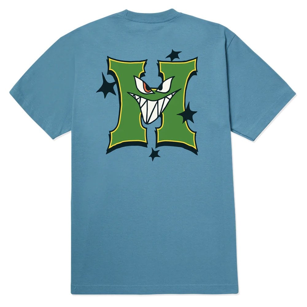 Sassy H T-Shirt - Slate Blue
