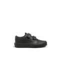 Old Skool Tumbled Velcro Toddlers - Blk Mono