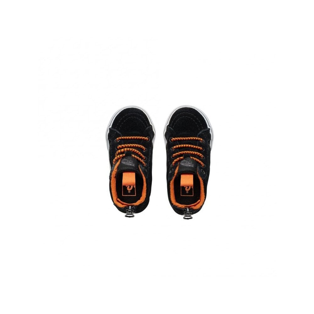 Sk8-Hi Zip MTE Toddlers - Orange/Black