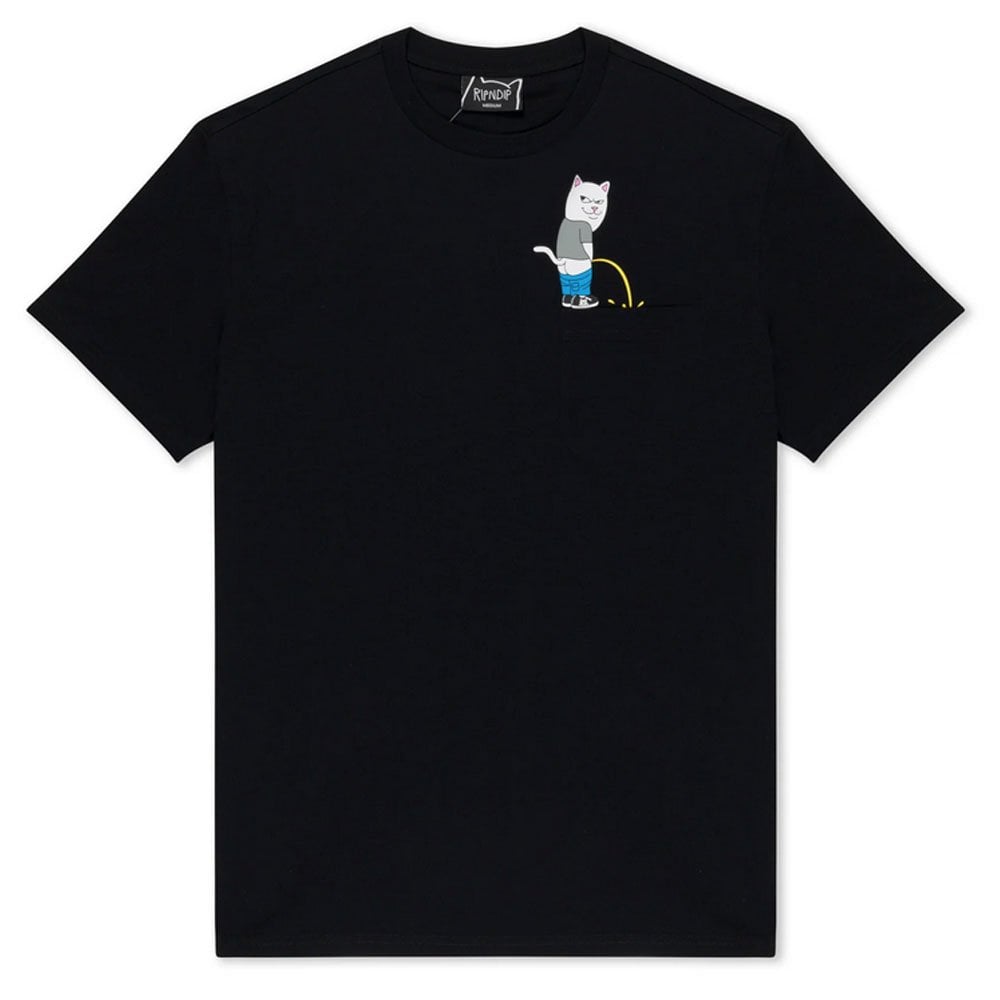 Potty Pocket T-Shirt - Black