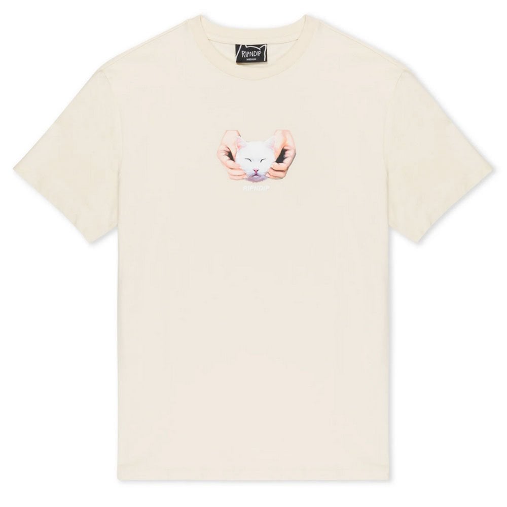 Happy Kitty T-Shirt - Natural