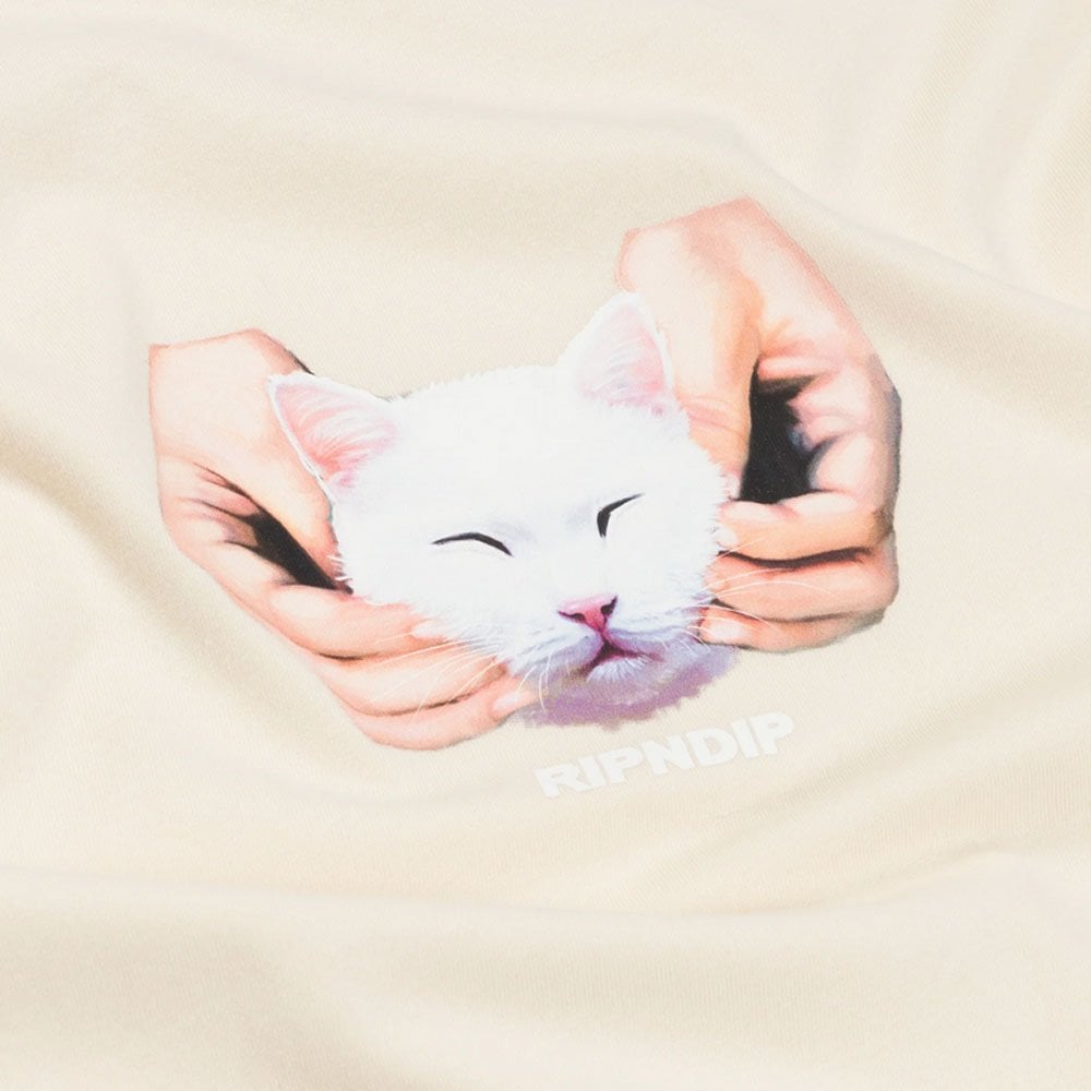 Happy Kitty T-Shirt - Natural