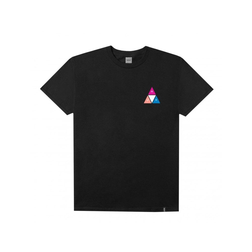 Prism Triple Triangle T-Shirt - Black