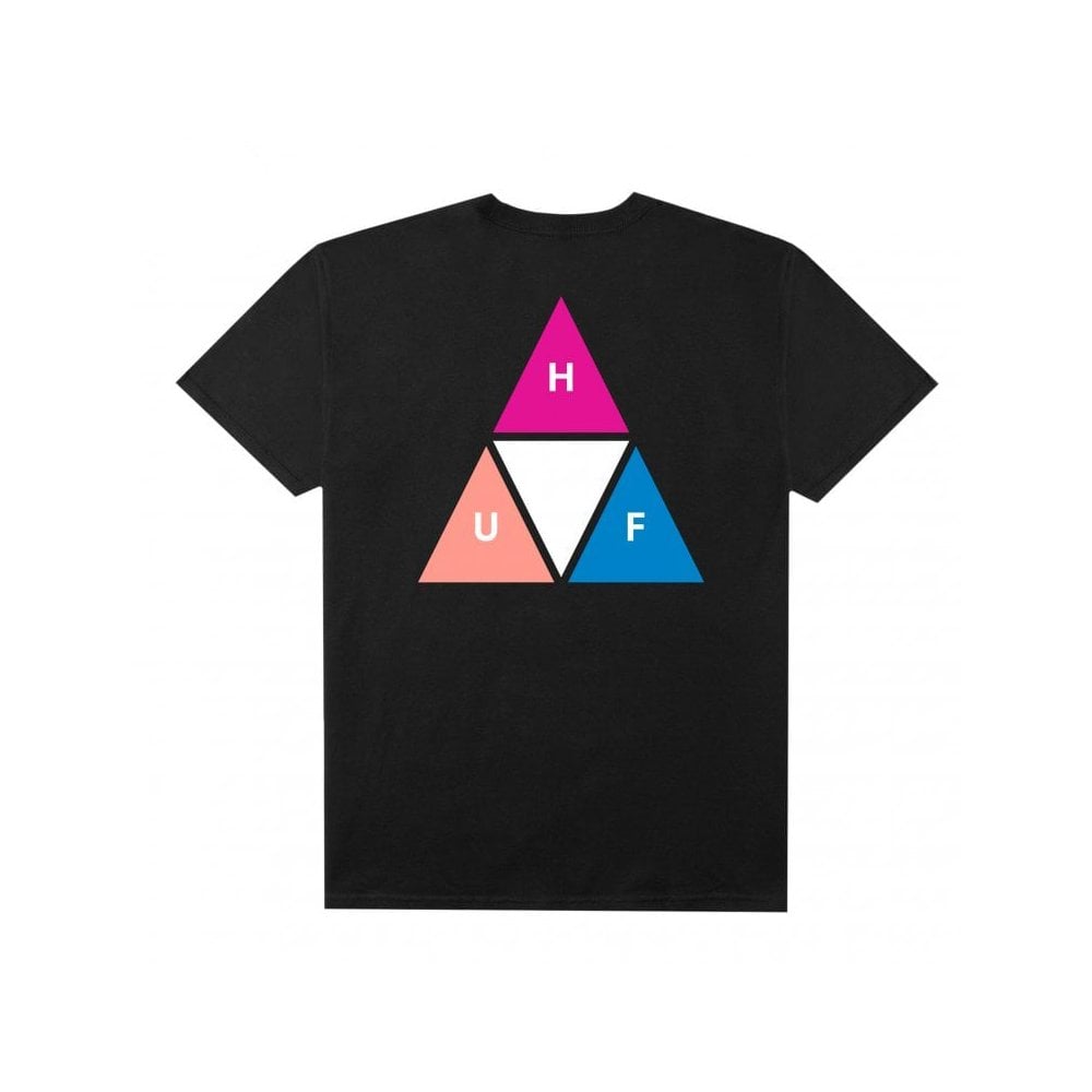 Prism Triple Triangle T-Shirt - Black