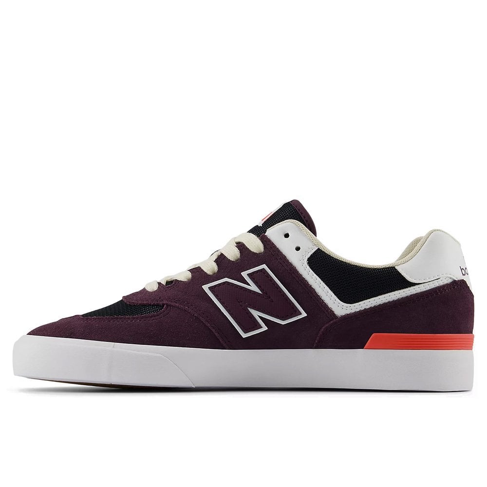 NM574 - Plum Brn/Wht