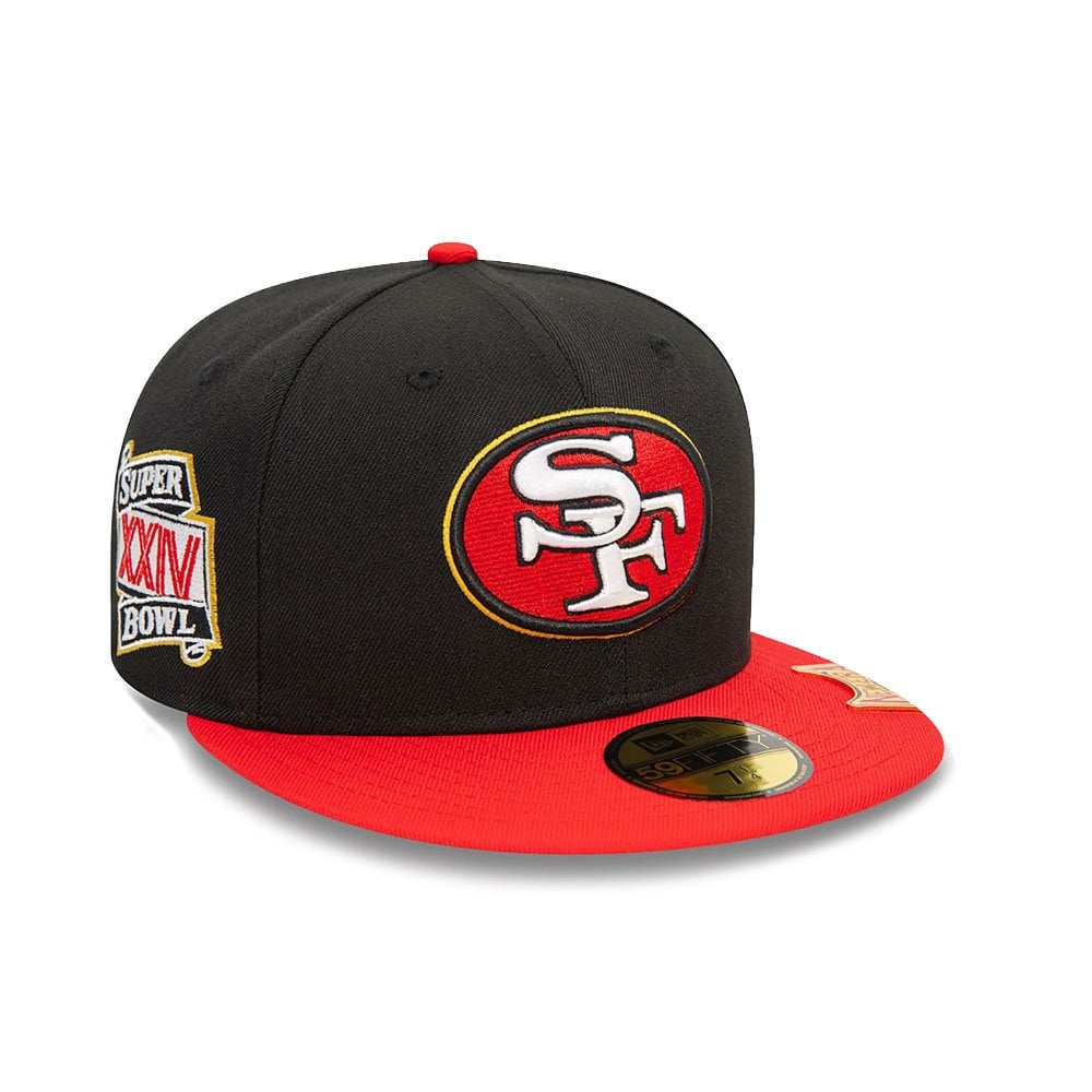 San Francisco 49ers NFL Pin Pack 59FIFTY Fitted Cap - Black/Red