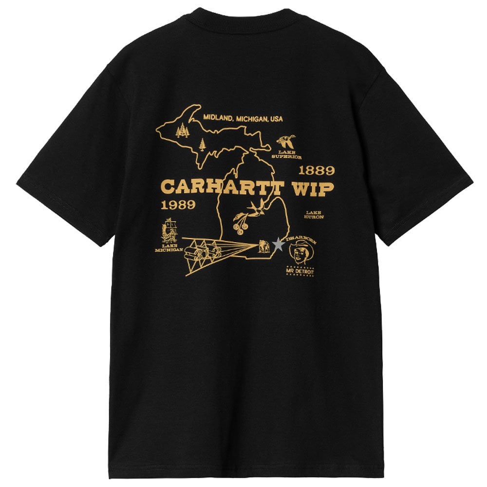 Home State T-Shirt  - Black