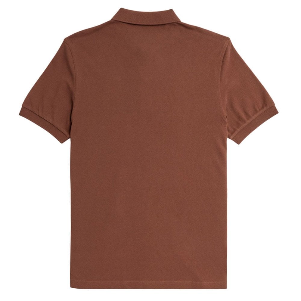 Plain Polo Shirt - Whbrn/Prrdge