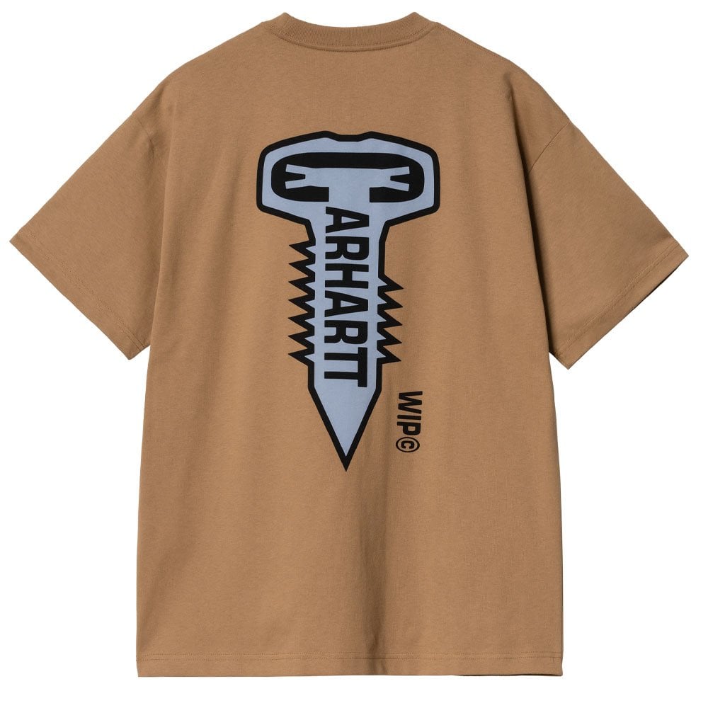 Cross Screw T-Shirt  - Peanut