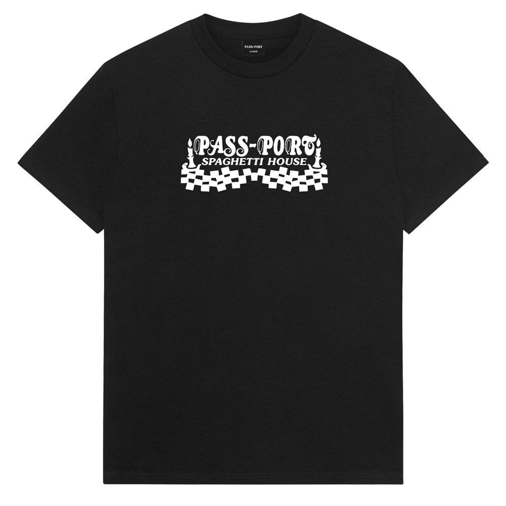Spag House T-Shirt - Black