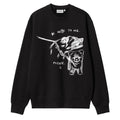 Pepe Be Nice Sweat - Black/White