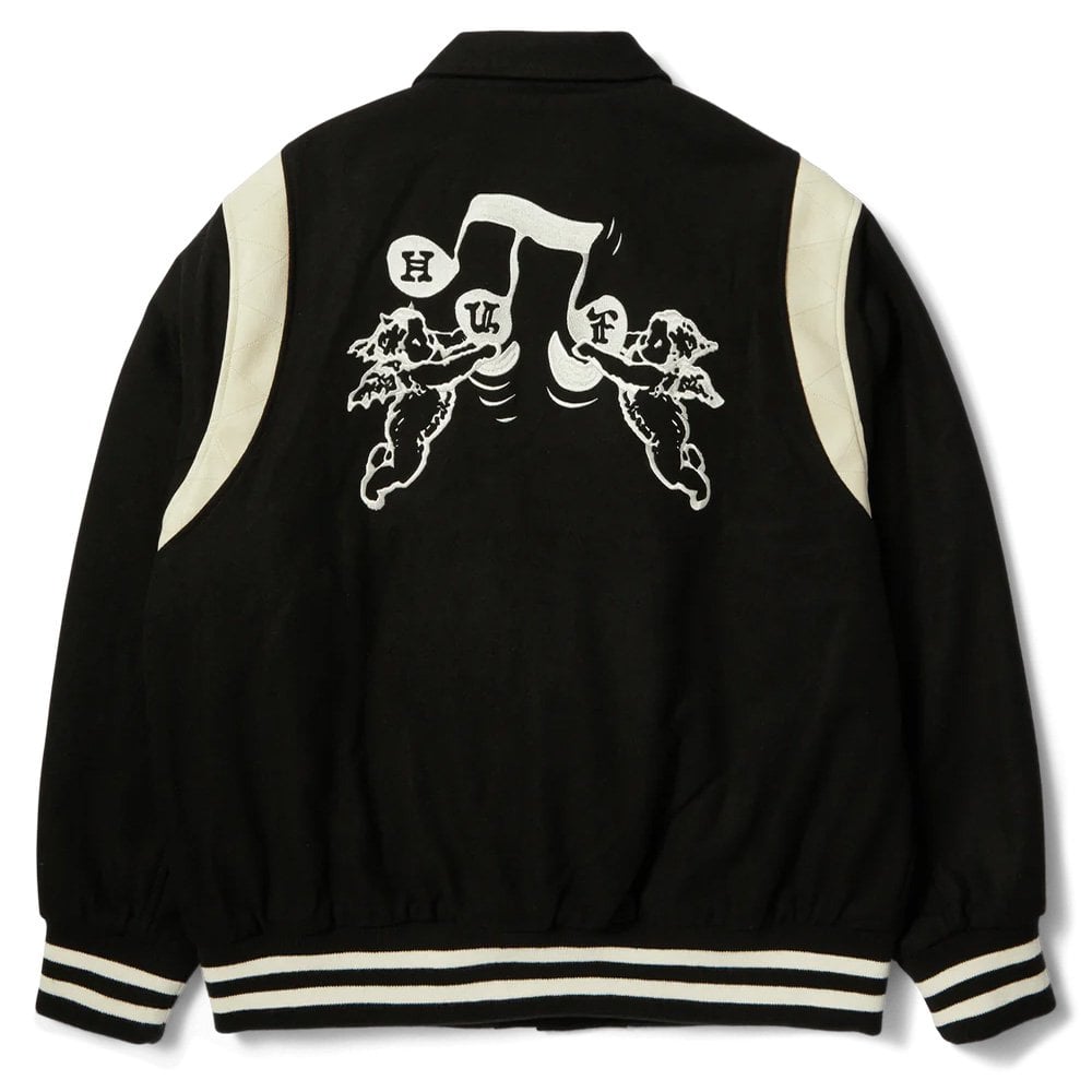 Song Varsity Jacket - Black