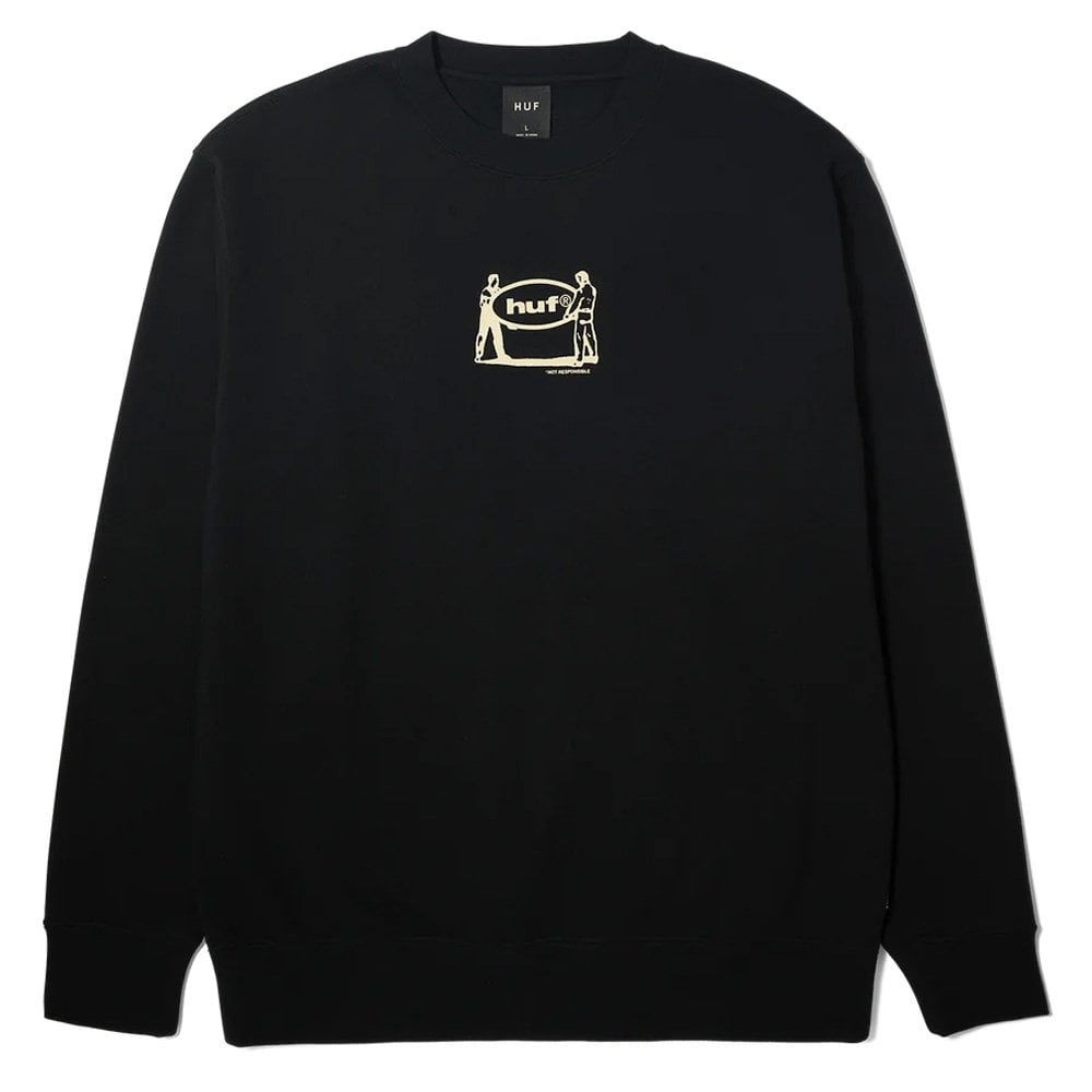 Relocation Crewneck Sweatshirt - Black
