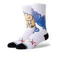 Tryin Sucker Crew Socks - White