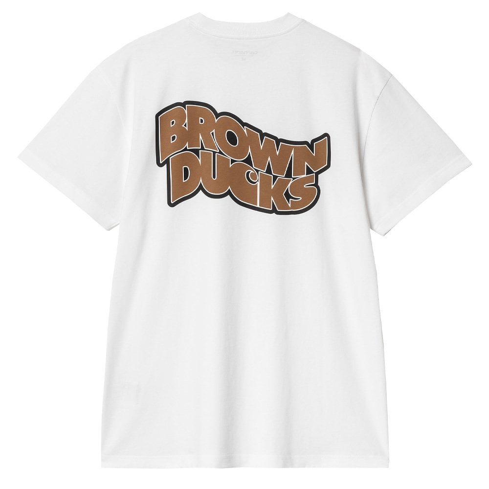 Brown Ducks T-Shirt - White
