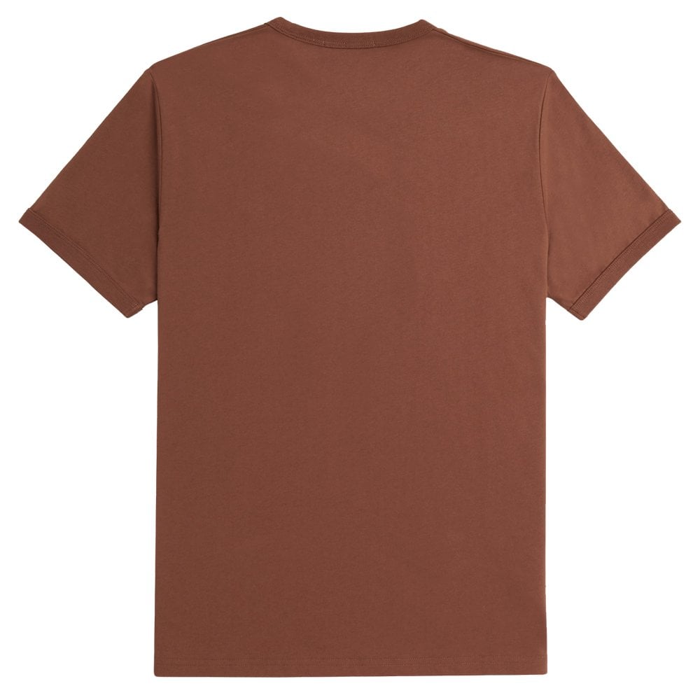 Ringer T-Shirt - Whisky Brown