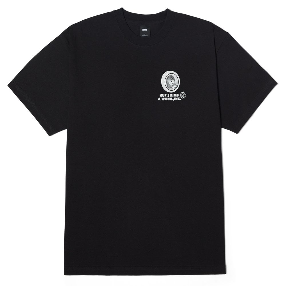 Rim & Wheel Inc T-Shirt  - Black
