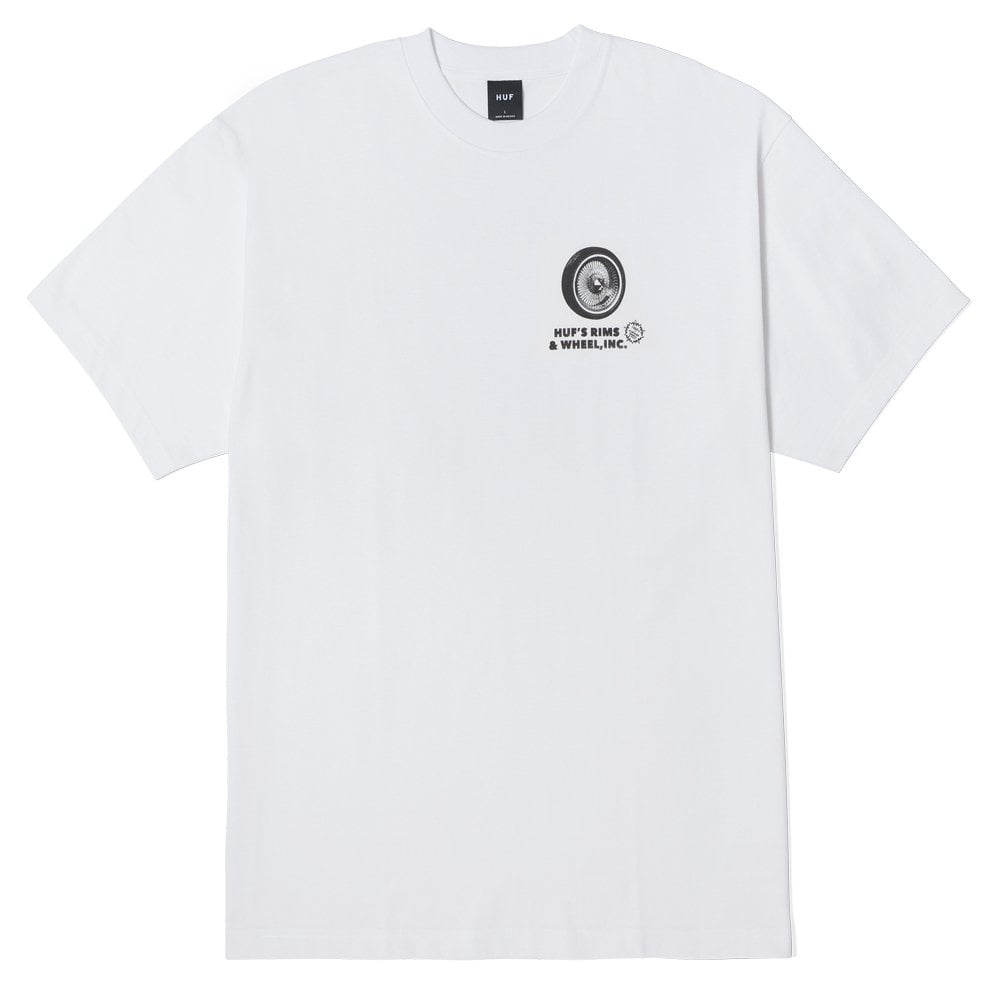 Rim & Wheel Inc T-Shirt  - White